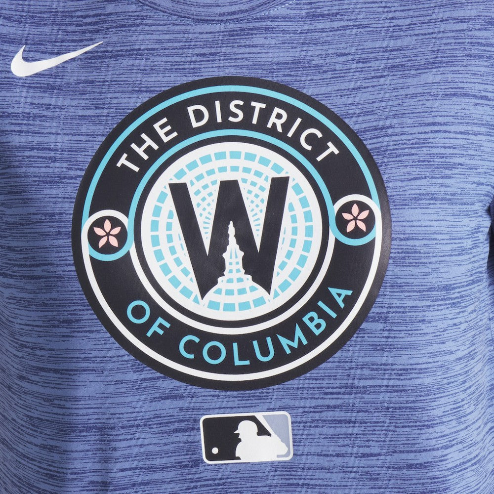 Washington Nationals Nike Women's 2025 City Connect Authentic Collection Velocity Dri-FIT T-Shirt - MLB T-shirts