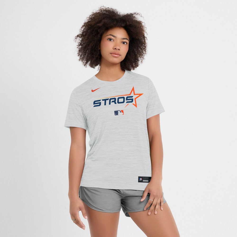 Houston Astros Nike Women's 2025 City Connect Authentic Collection Velocity Dri-FIT T-Shirt - MLB T-shirts