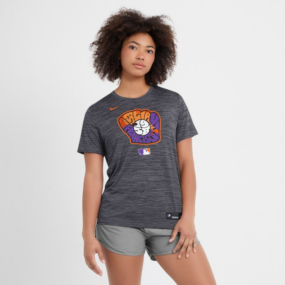 San Francisco Giants Nike Women's 2025 City Connect Authentic Collection Velocity Dri-FIT T-Shirt - MLB T-shirts