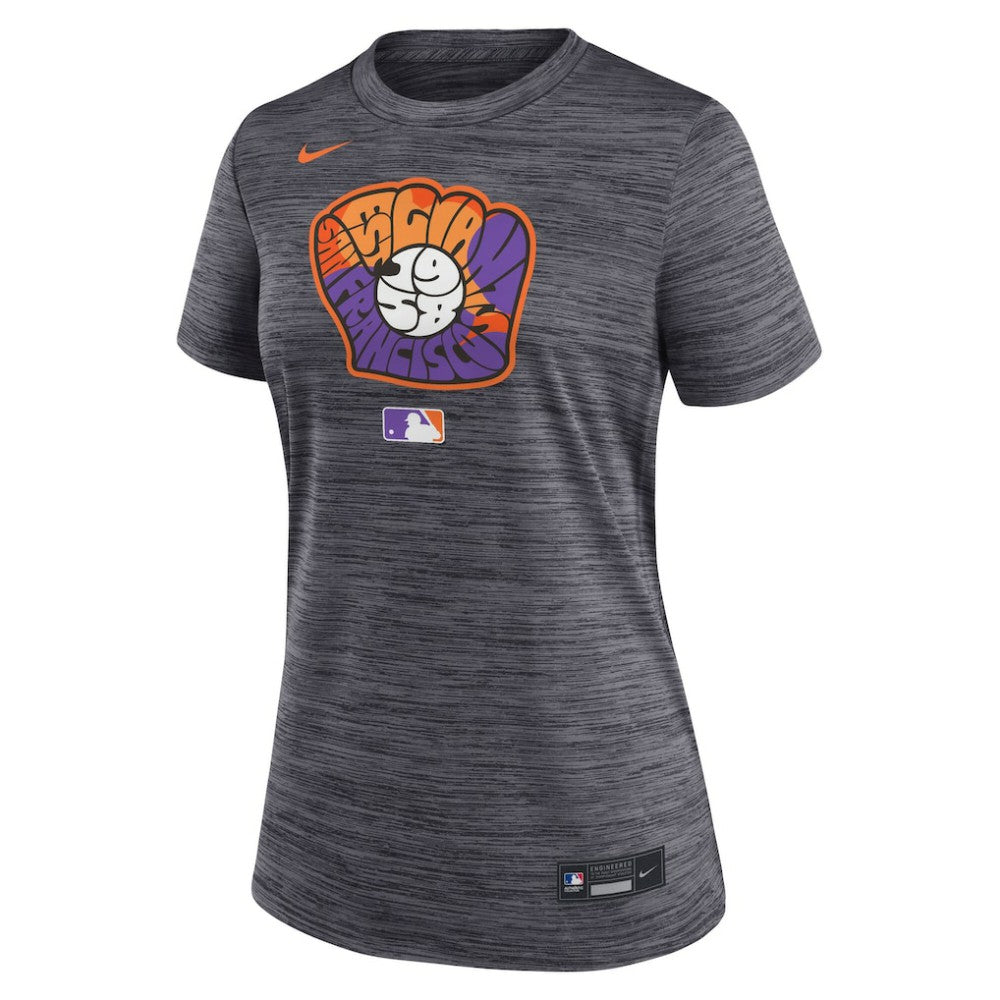 San Francisco Giants Nike Women's 2025 City Connect Authentic Collection Velocity Dri-FIT T-Shirt - MLB T-shirts