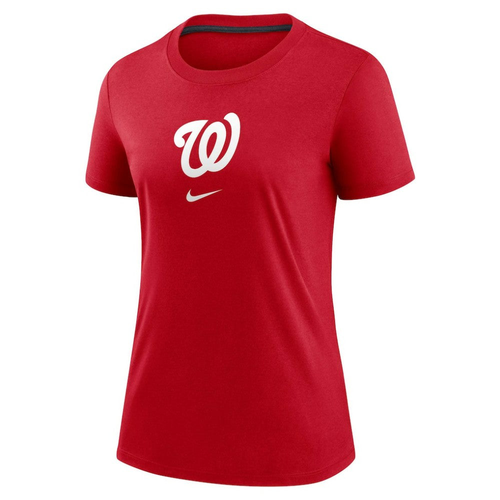 Washington Nationals Nike Women's Authentic Collection Early Work Tri-Blend T-Shirt - MLB T-shirts