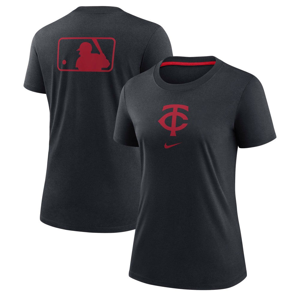 Minnesota Twins Nike Women's Authentic Collection Early Work Tri-Blend T-Shirt - MLB T-shirts