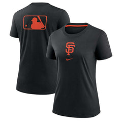 San Francisco Giants Nike Women's Authentic Collection Early Work Tri-Blend T-Shirt - MLB T-shirts