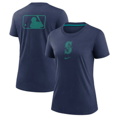 Seattle Mariners Nike Women's Authentic Collection Early Work Tri-Blend T-Shirt - MLB T-shirts