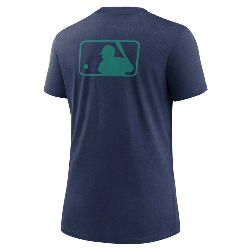 Seattle Mariners Nike Women's Authentic Collection Early Work Tri-Blend T-Shirt - MLB T-shirts