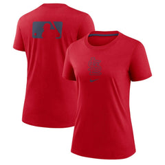 St. Louis Cardinals Nike Women's Authentic Collection Early Work Tri-Blend T-Shirt - MLB T-shirts