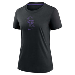Colorado Rockies Nike Women's Authentic Collection Early Work Tri-Blend T-Shirt - MLB T-shirts