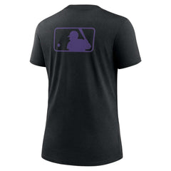 Colorado Rockies Nike Women's Authentic Collection Early Work Tri-Blend T-Shirt - MLB T-shirts