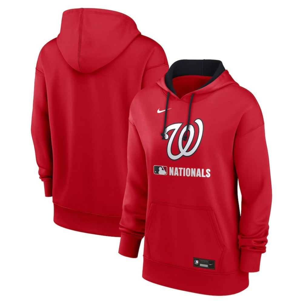 Washington Nationals Nike Women's Authentic Collection Therma-FIT Hoodie - MLB Hoodies