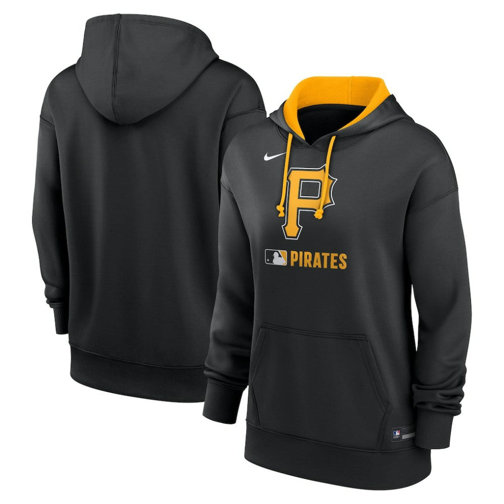 Pittsburgh Pirates Nike Women's Authentic Collection Therma-FIT Hoodie - MLB Hoodies