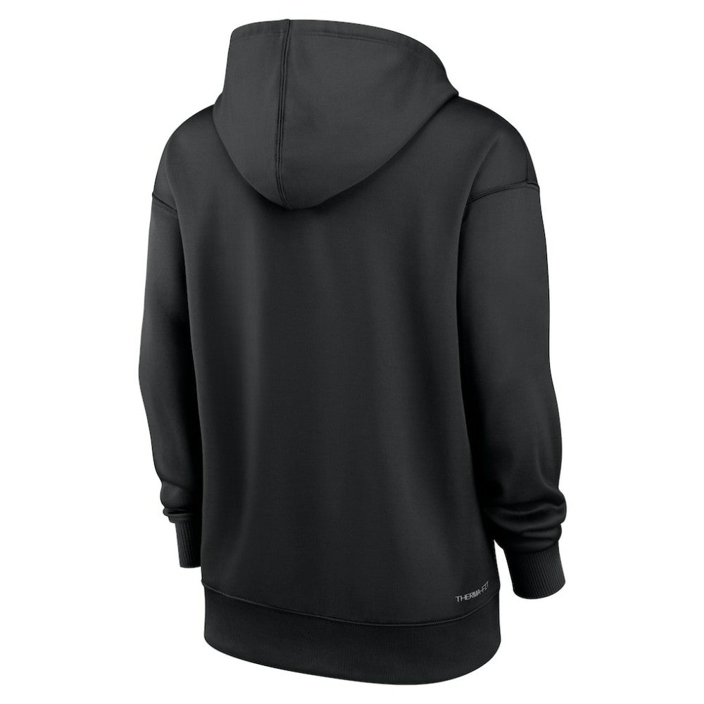 Tampa Bay Rays Nike Women's Authentic Collection Lockup Alternate Logo Therma Hoodie - MLB Hoodies
