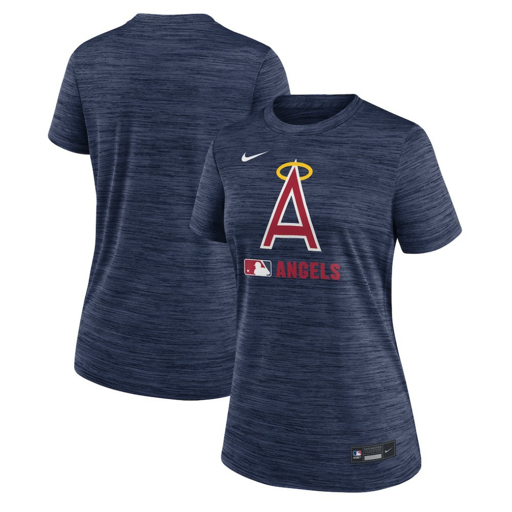 Los Angeles Angels Nike Women's Authentic Collection Alternate Logo Velocity Dri-FIT  T-Shirt - MLB T-shirts