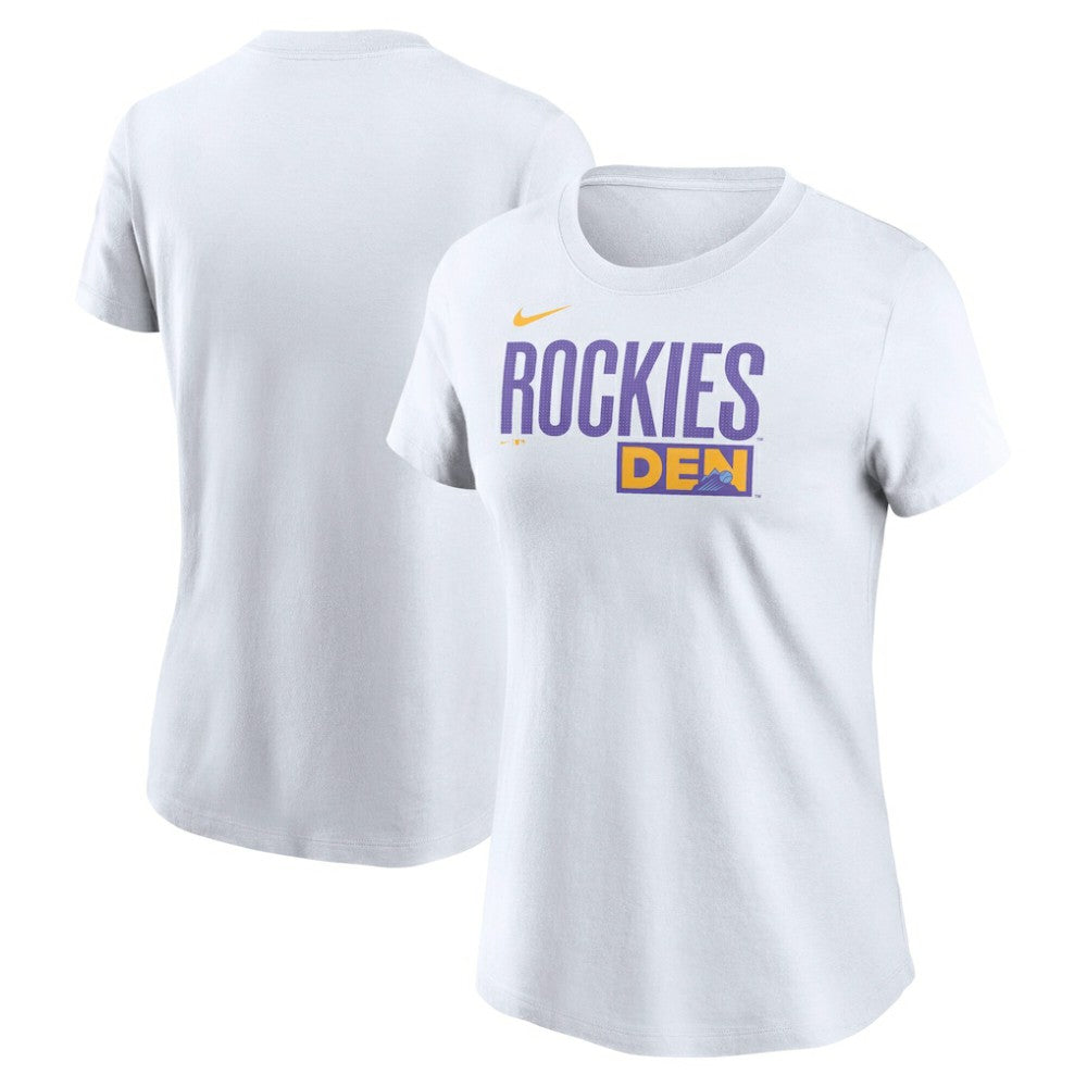 Colorado Rockies Nike Women's 2025 City Connect Wordmark T-Shirt - MLB T-shirts