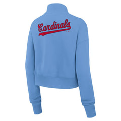 St. Louis Cardinals Nike Women's Cooperstown Collection Phoenix Fleece Half-Zip Sweatshirt - MLB Sweatshirts