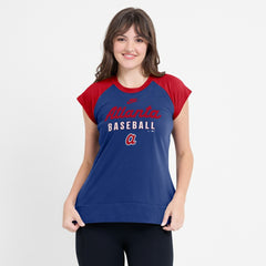 Atlanta Braves Nike Women's Cooperstown Collection Raglan Dri-FIT T-Shirt - MLB T-shirts