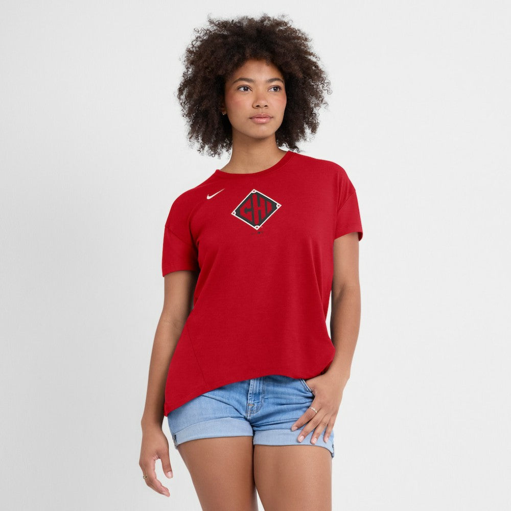 Chicago White Sox Nike Women's 2025 City Connect Flowy Fashion Tri-Blend Dri-FIT T-Shirt - MLB T-shirts