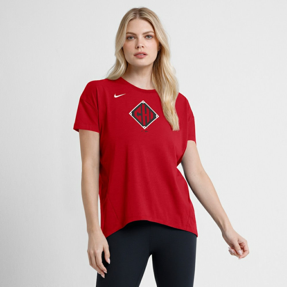 Chicago White Sox Nike Women's 2025 City Connect Flowy Fashion Tri-Blend Dri-FIT T-Shirt - MLB T-shirts