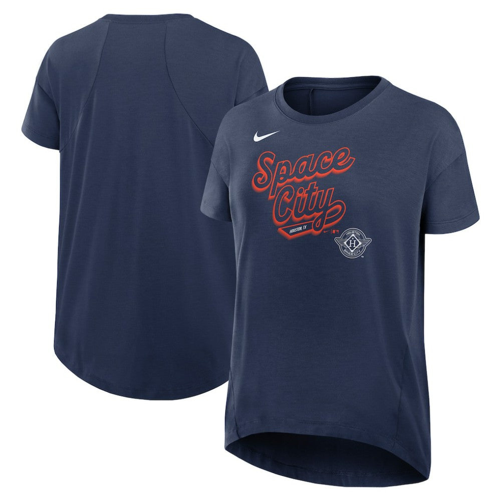 Houston Astros Nike Women's 2025 City Connect Flowy Fashion Tri-Blend Dri-FIT T-Shirt - MLB T-shirts