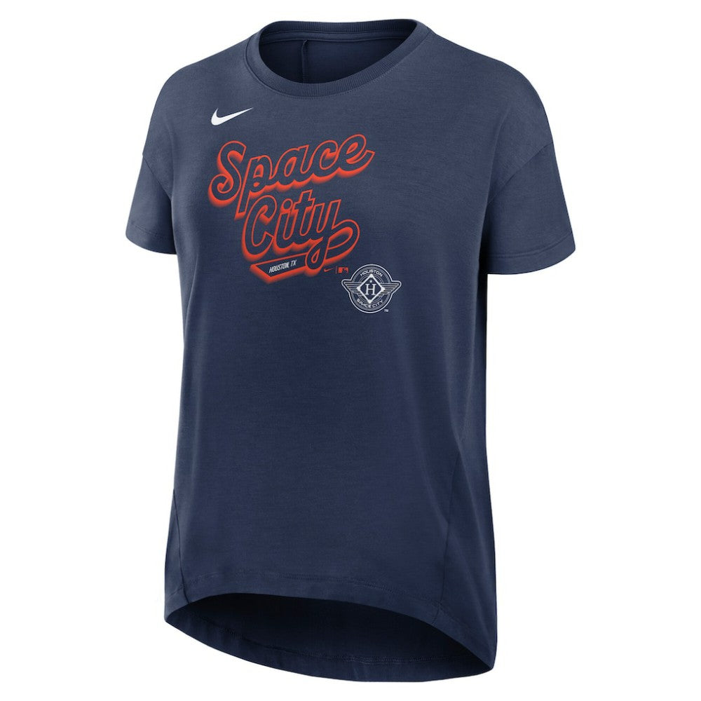 Houston Astros Nike Women's 2025 City Connect Flowy Fashion Tri-Blend Dri-FIT T-Shirt - MLB T-shirts