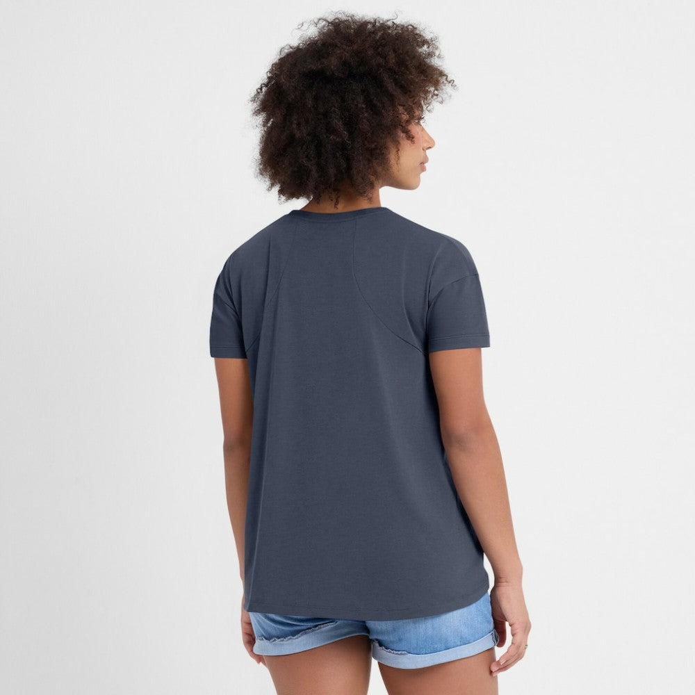 Los Angeles Dodgers Nike Women's 2025 City Connect Flowy Fashion Tri-Blend Dri-FIT T-Shirt - MLB T-shirts