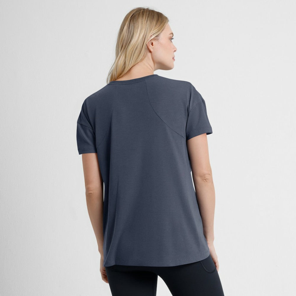 Los Angeles Dodgers Nike Women's 2025 City Connect Flowy Fashion Tri-Blend Dri-FIT T-Shirt - MLB T-shirts