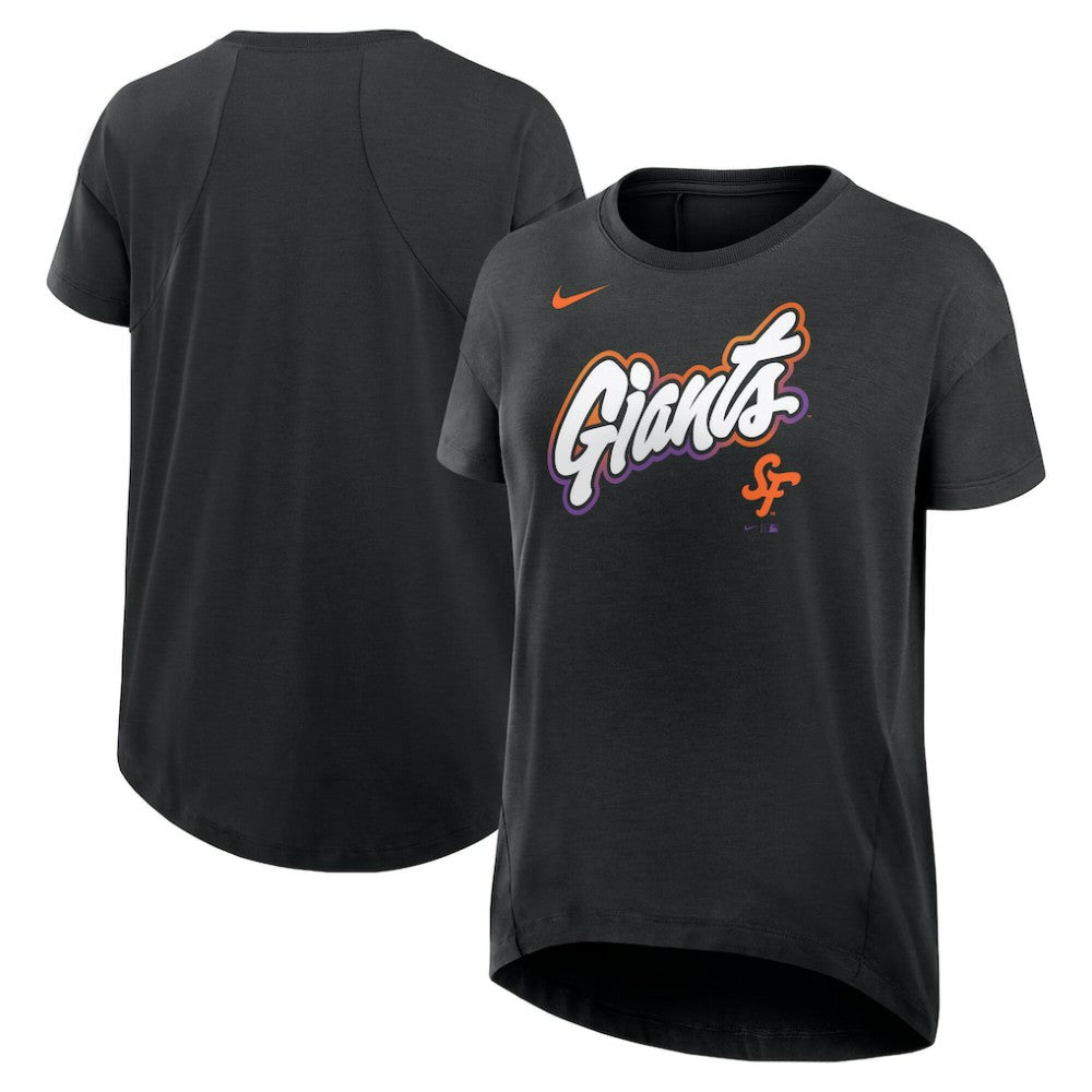 San Francisco Giants Nike Women's 2025 City Connect Flowy Fashion Tri-Blend Dri-FIT T-Shirt - MLB T-shirts