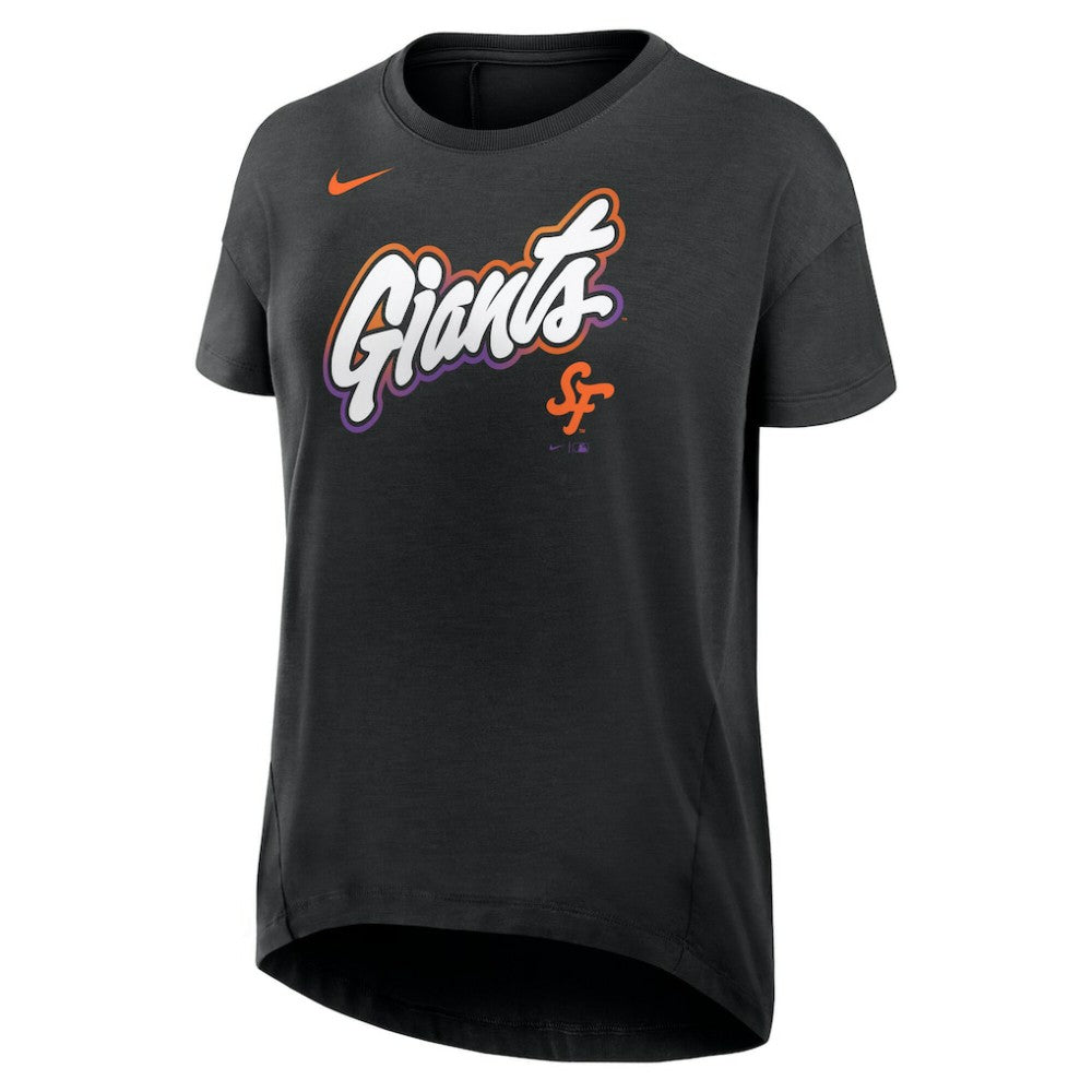 San Francisco Giants Nike Women's 2025 City Connect Flowy Fashion Tri-Blend Dri-FIT T-Shirt - MLB T-shirts
