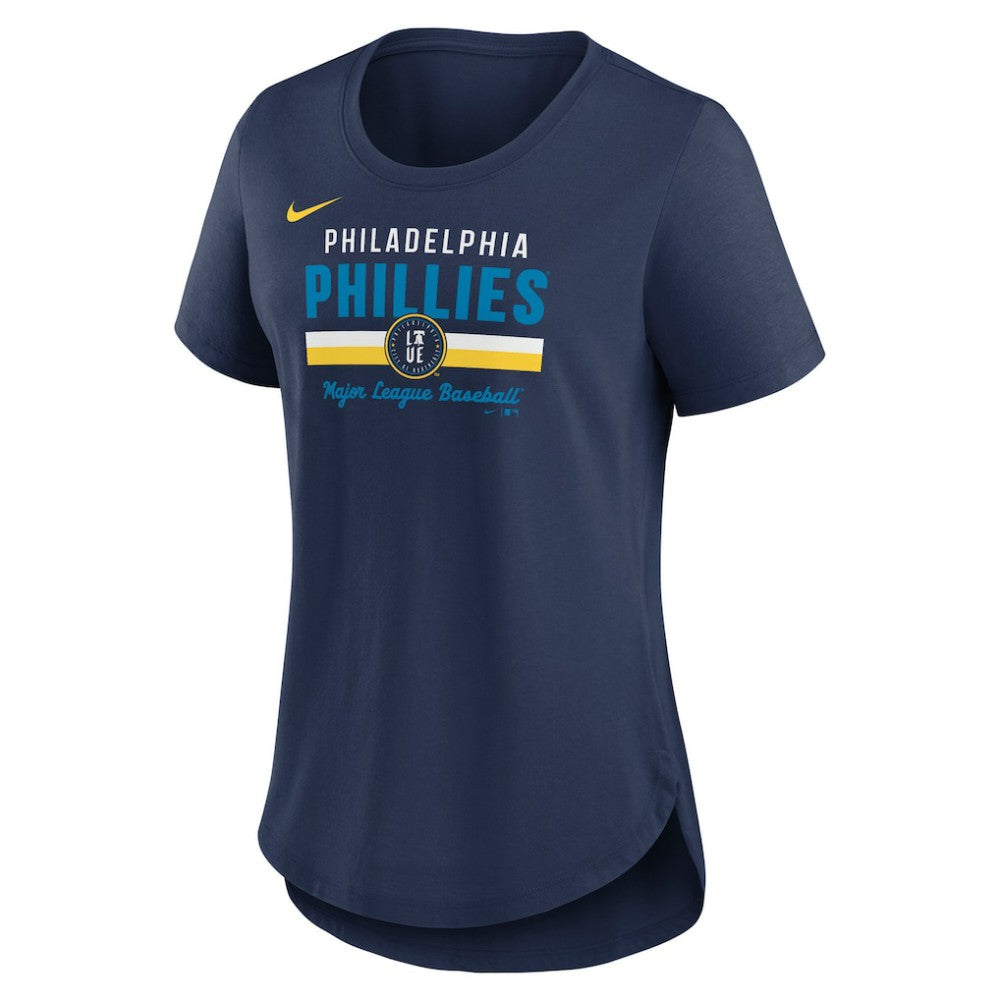 Philadelphia Phillies Nike Women's City Connect Lockup Tri-Blend T-Shirt - MLB T-shirts
