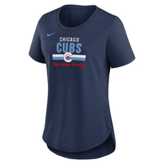 Chicago Cubs Nike Women's City Connect Lockup Tri-Blend T-Shirt - MLB T-shirts