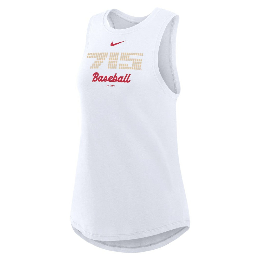 Atlanta Braves Nike Women's City Connect Tricode High Neck Dri-FIT Tank Top - MLB Tanks