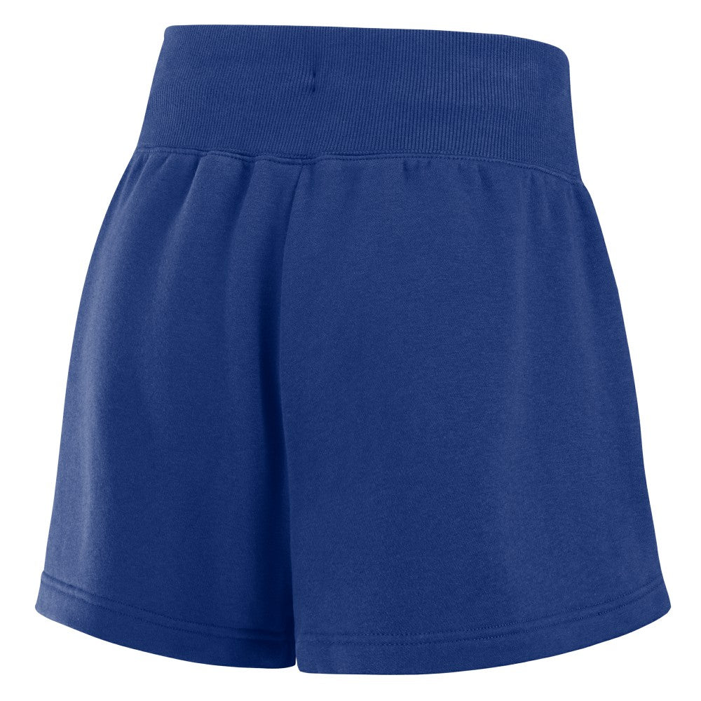 Los Angeles Dodgers Nike Women's Color-Block Phoenix Fleece Lounge Shorts - MLB Shorts