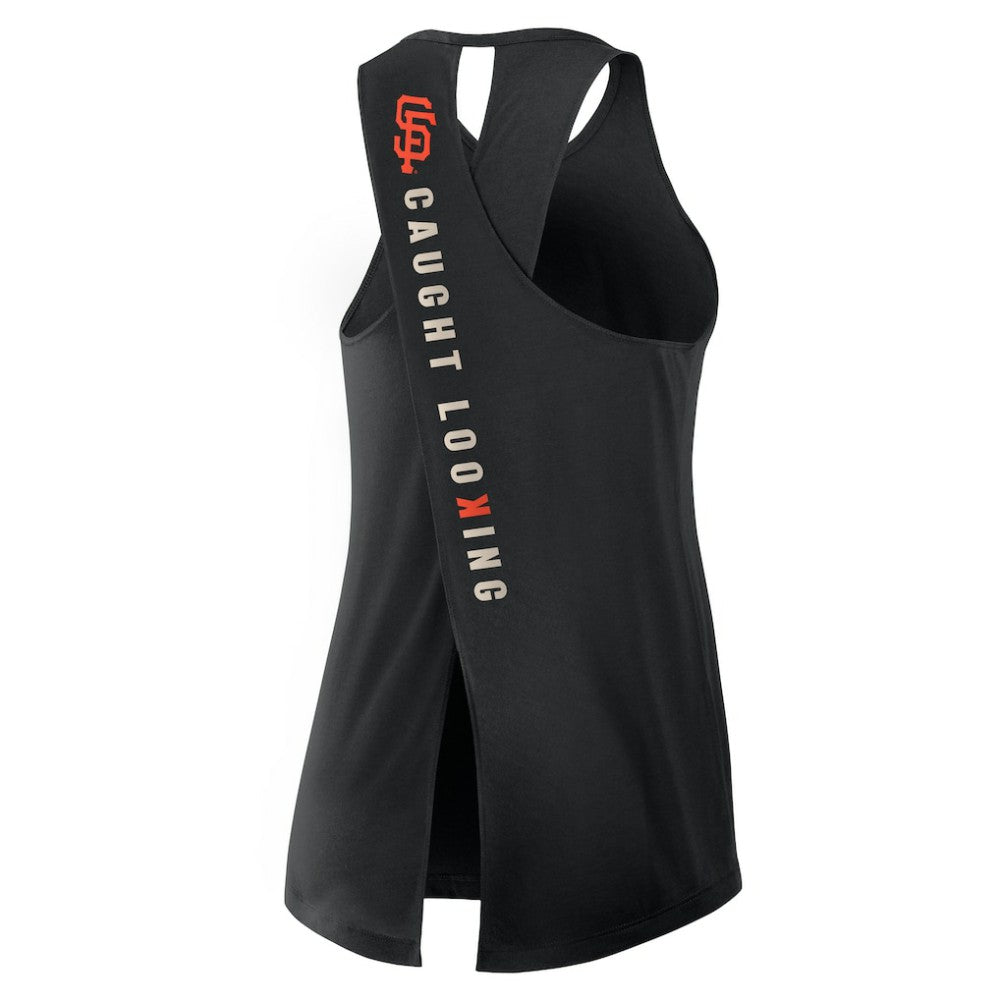 San Francisco Giants Nike Open-Back Crisscross Dri-FIT Tank Top - MLB Tanks