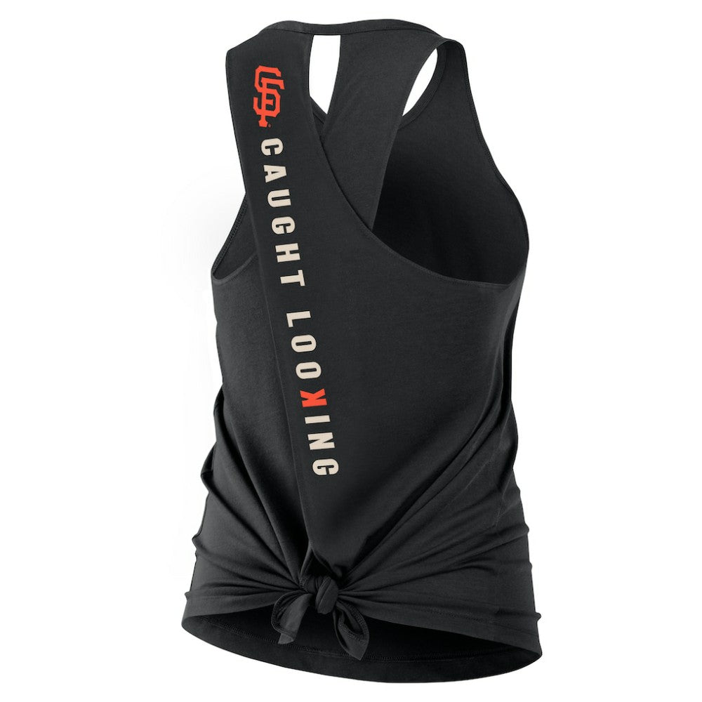San Francisco Giants Nike Open-Back Crisscross Dri-FIT Tank Top - MLB Tanks