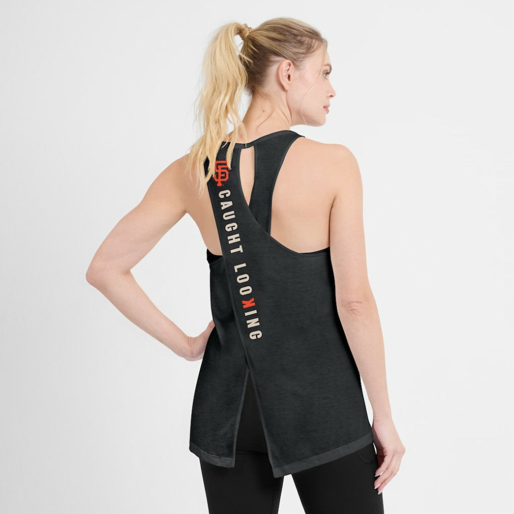 San Francisco Giants Nike Open-Back Crisscross Dri-FIT Tank Top - MLB Tanks