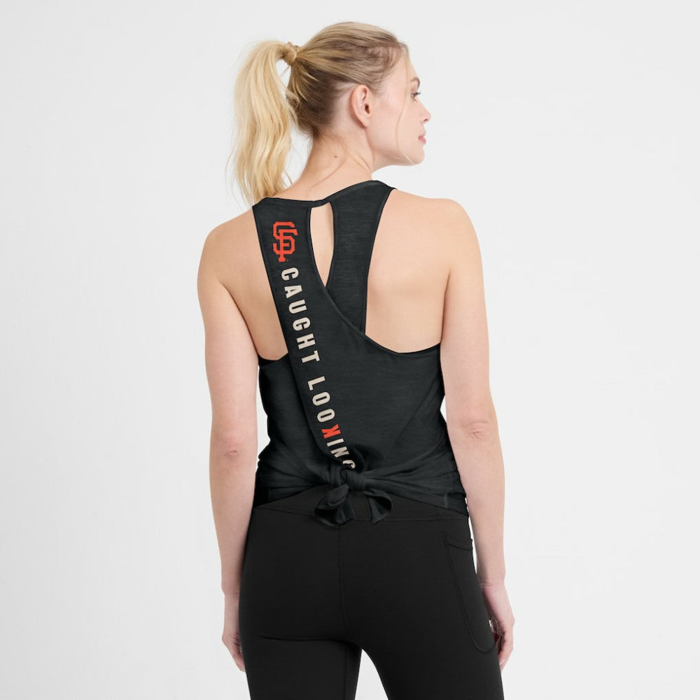 San Francisco Giants Nike Open-Back Crisscross Dri-FIT Tank Top - MLB Tanks