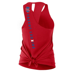 Philadelphia Phillies Nike Open-Back Crisscross Dri-FIT Tank Top - MLB Tanks