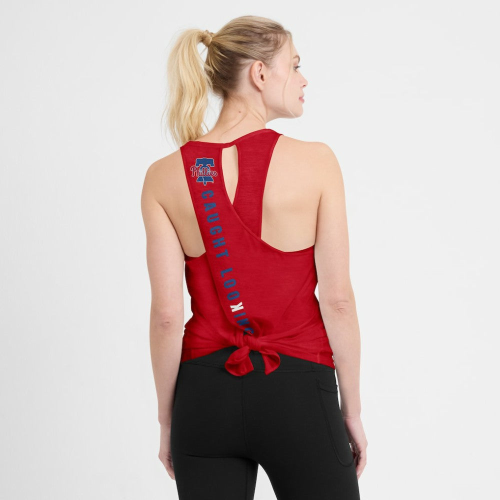 Philadelphia Phillies Nike Open-Back Crisscross Dri-FIT Tank Top - MLB Tanks
