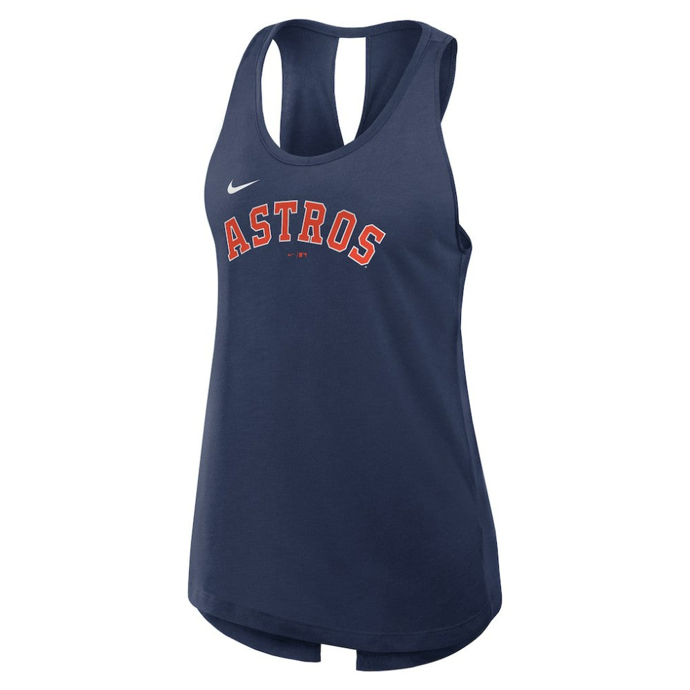 Houston Astros Nike Open-Back Crisscross Dri-FIT Tank Top - MLB Tanks