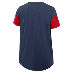 Atlanta Braves Nike Women's Flowy Fashion Tri-Blend Dri-FIT T-Shirt - MLB T-shirts