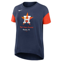 Houston Astros Nike Women's Flowy Fashion Tri-Blend Dri-FIT T-Shirt - MLB T-shirts