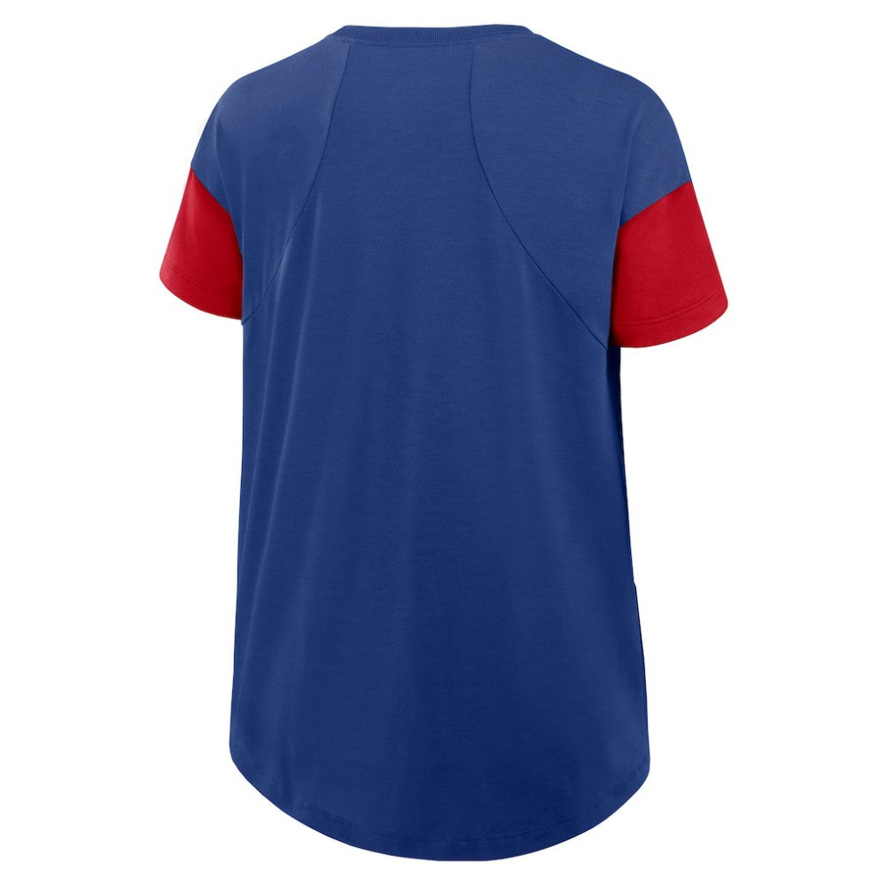 Texas Rangers Nike Women's Flowy Fashion Tri-Blend Dri-FIT T-Shirt - MLB T-shirts