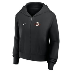 San Francisco Giants Nike Women's Cropped Chill Full-Zip Hoodie - MLB Hoodies