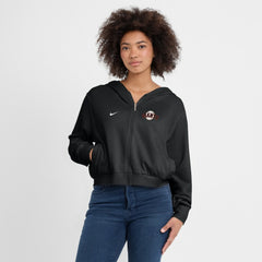 San Francisco Giants Nike Women's Cropped Chill Full-Zip Hoodie - MLB Hoodies