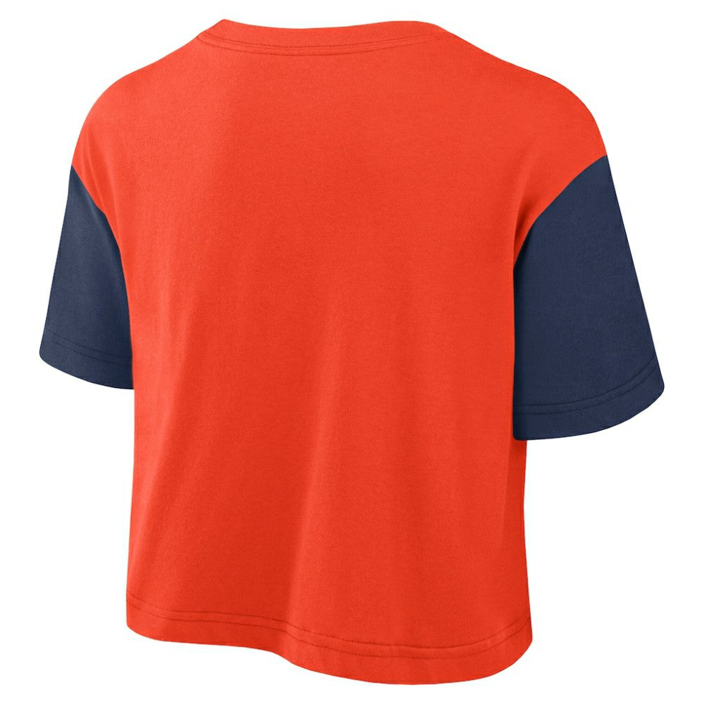 Houston Astros Nike Women's Script Dri-FIT Cropped T-Shirt - MLB T-shirts