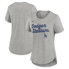 Los Angeles Dodgers Nike Women's Script Tri-Blend T-Shirt - MLB T-shirts