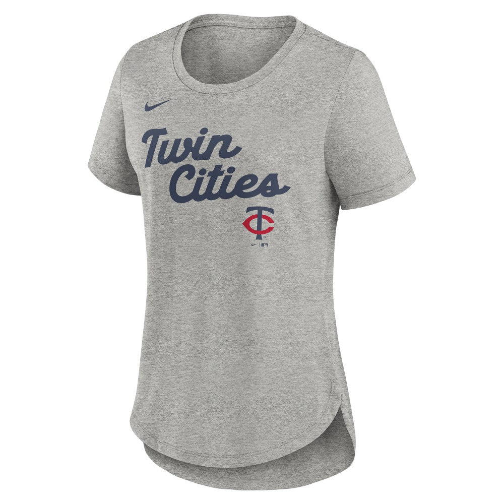 Minnesota Twins Nike Women's Script Tri-Blend T-Shirt - MLB T-shirts