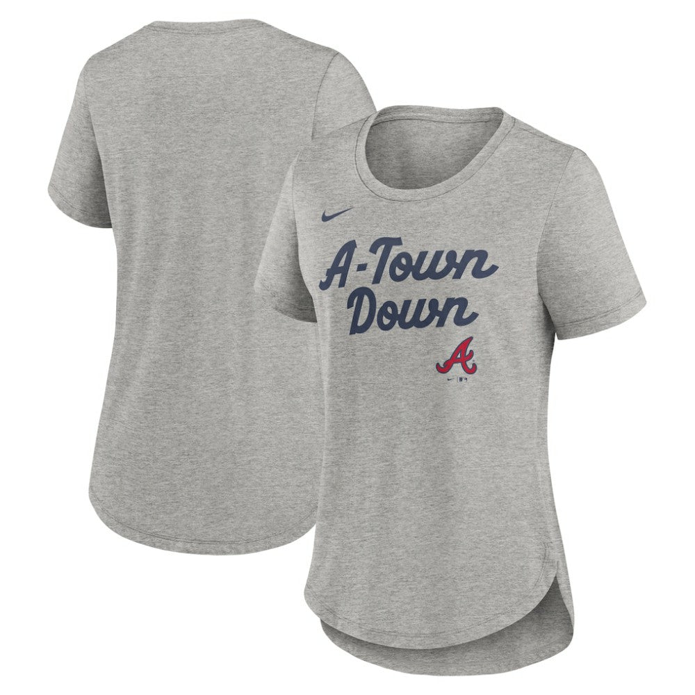 Atlanta Braves Nike Women's Script Tri-Blend T-Shirt - MLB T-shirts