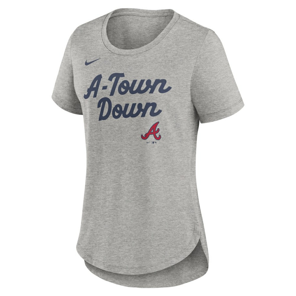 Atlanta Braves Nike Women's Script Tri-Blend T-Shirt - MLB T-shirts