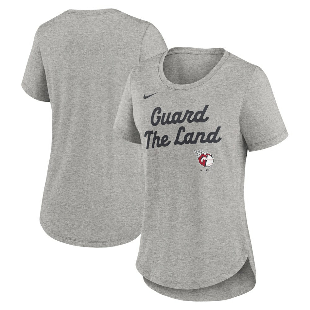Cleveland Guardians Nike Women's Script Tri-Blend T-Shirt - MLB T-shirts