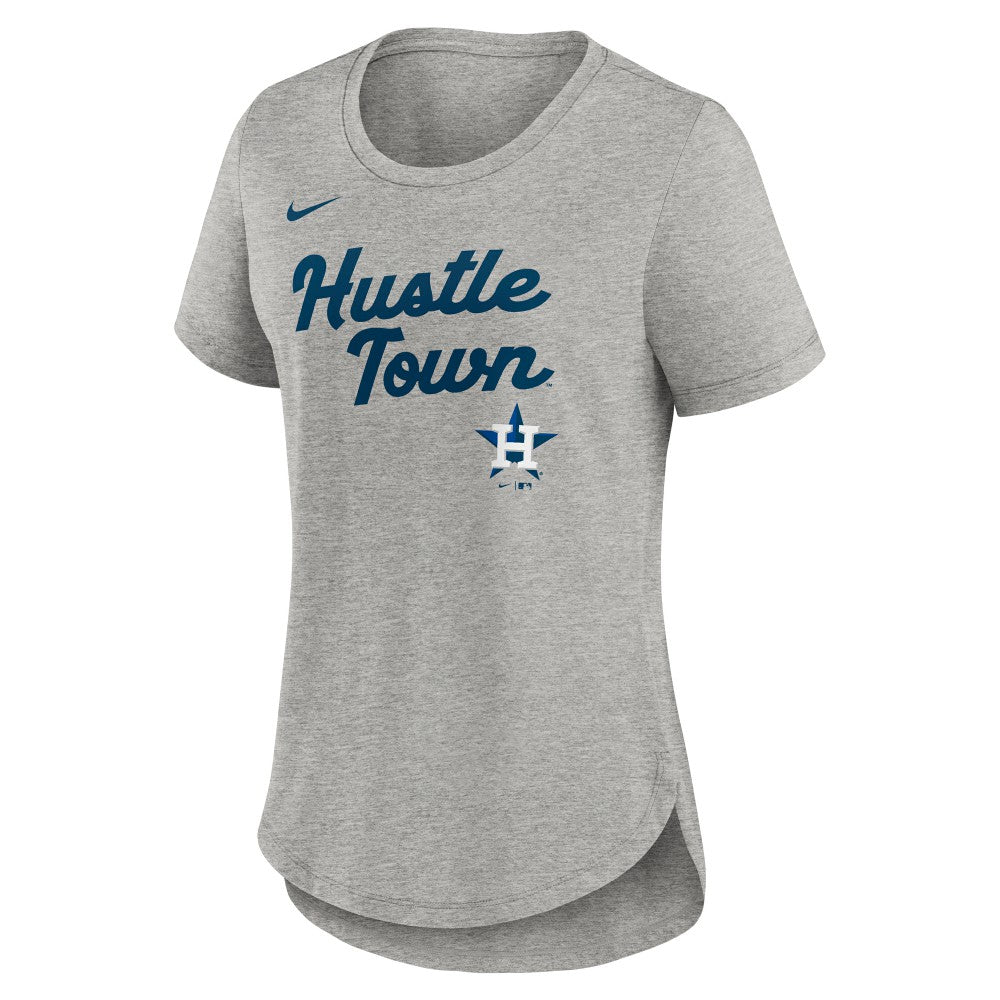 Houston Astros Nike Women's Script Tri-Blend T-Shirt - MLB T-shirts